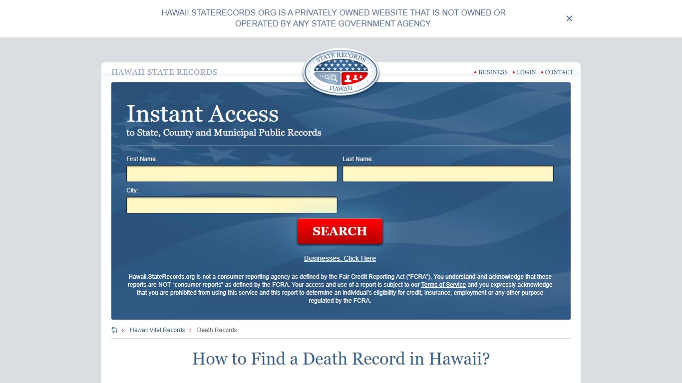 How to Find a Death Record in Hawaii? - State Records